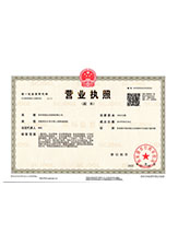 嵩县营业执照副本
